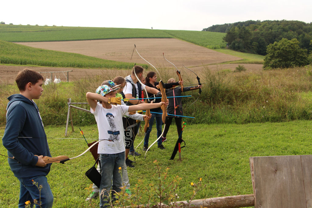 Bogenschießen, Foto: Kommunale Jugendarbeit Wertheim